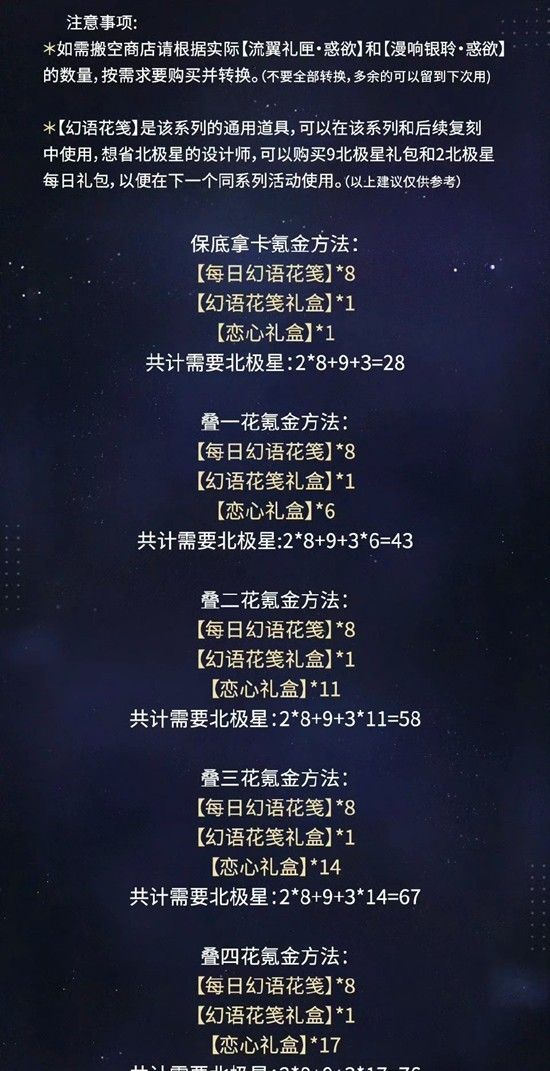 《光与夜之恋》羁梦幻谕惑欲氪金攻略