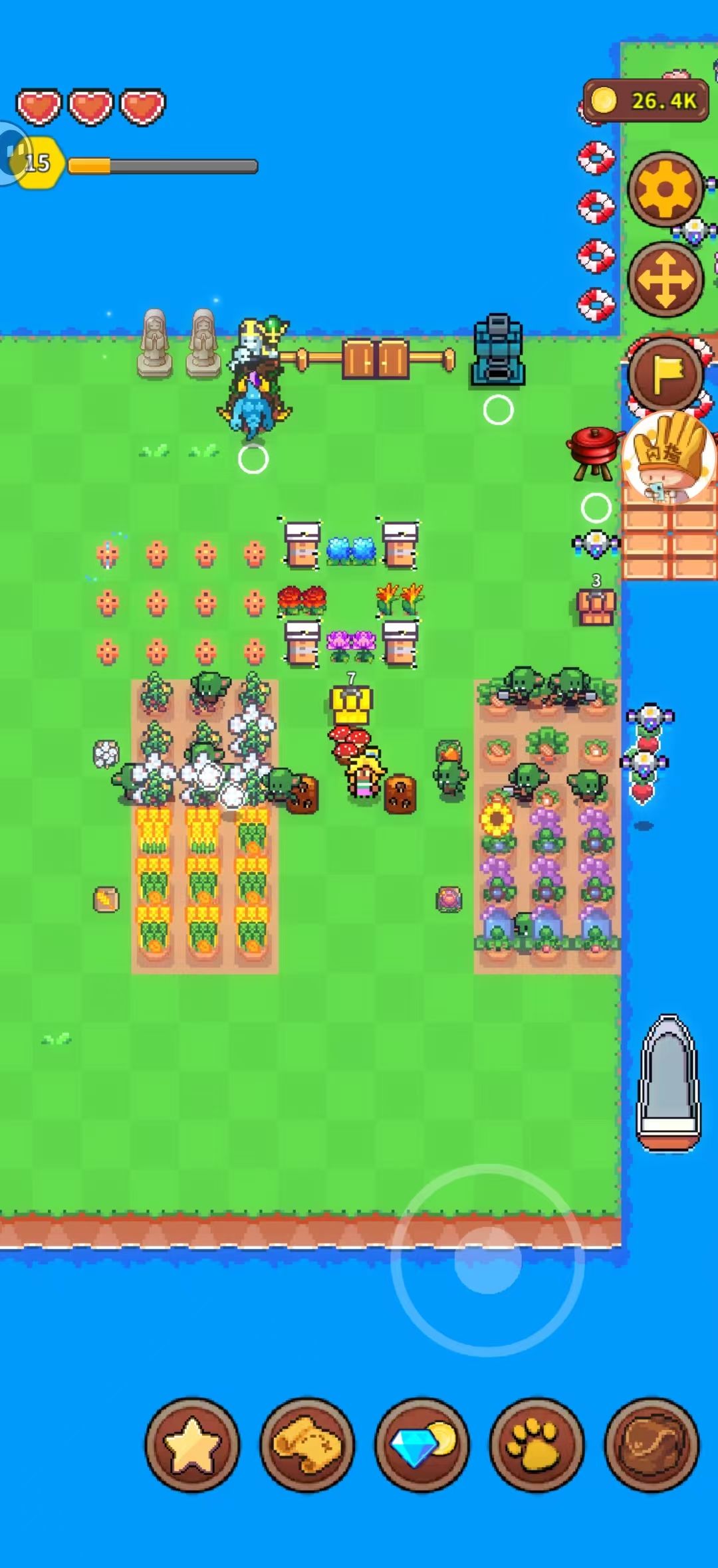 《海岛时光-种田挖矿》叠渔网教程