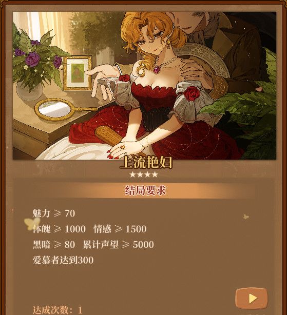 《火山的女儿：再度重逢》各职业需求一览