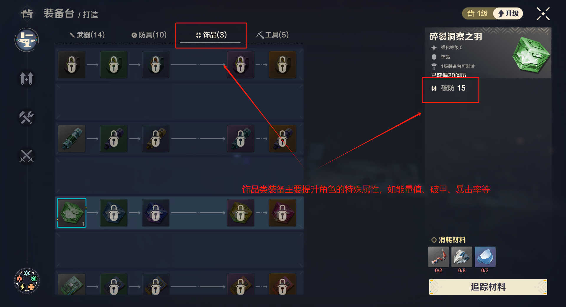 《荒野起源》角色养成攻略
