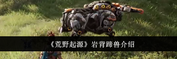 《荒野起源》岩背蹄兽介绍
