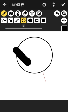 《iartbook》画圆方法介绍