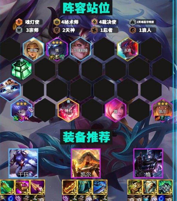 《金铲铲之战》天选福星赛季超模3费阵容