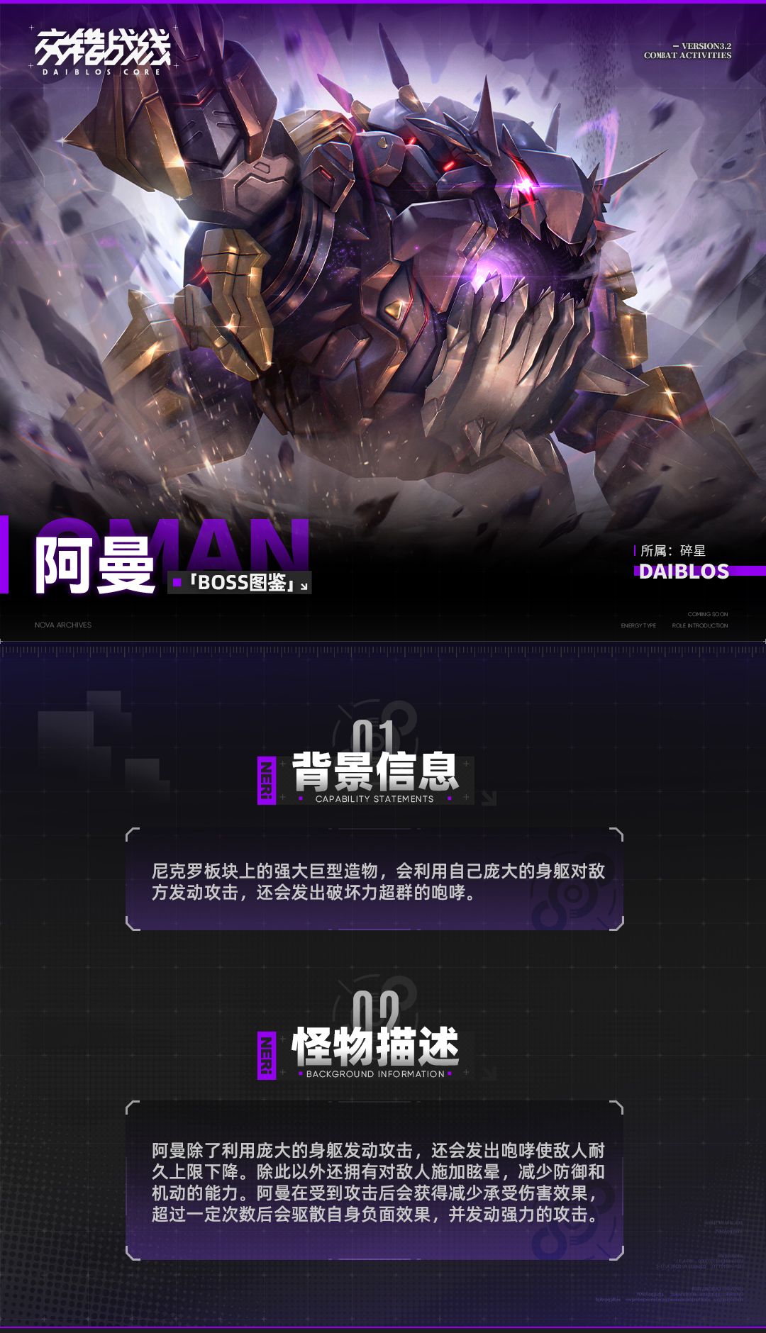 《交错战线》阿曼boss介绍