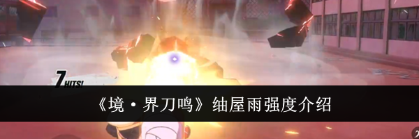 《境·界刀鸣》屋雨强度介绍