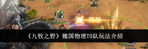 《九牧之野》魏国物理T0队玩法介绍