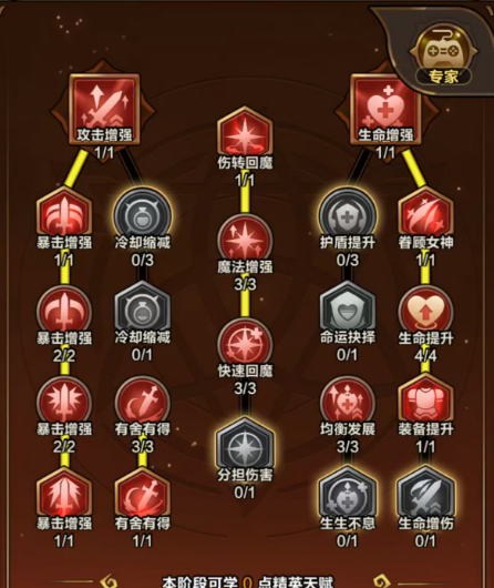 剑与黎明天赋系统选择建议攻略