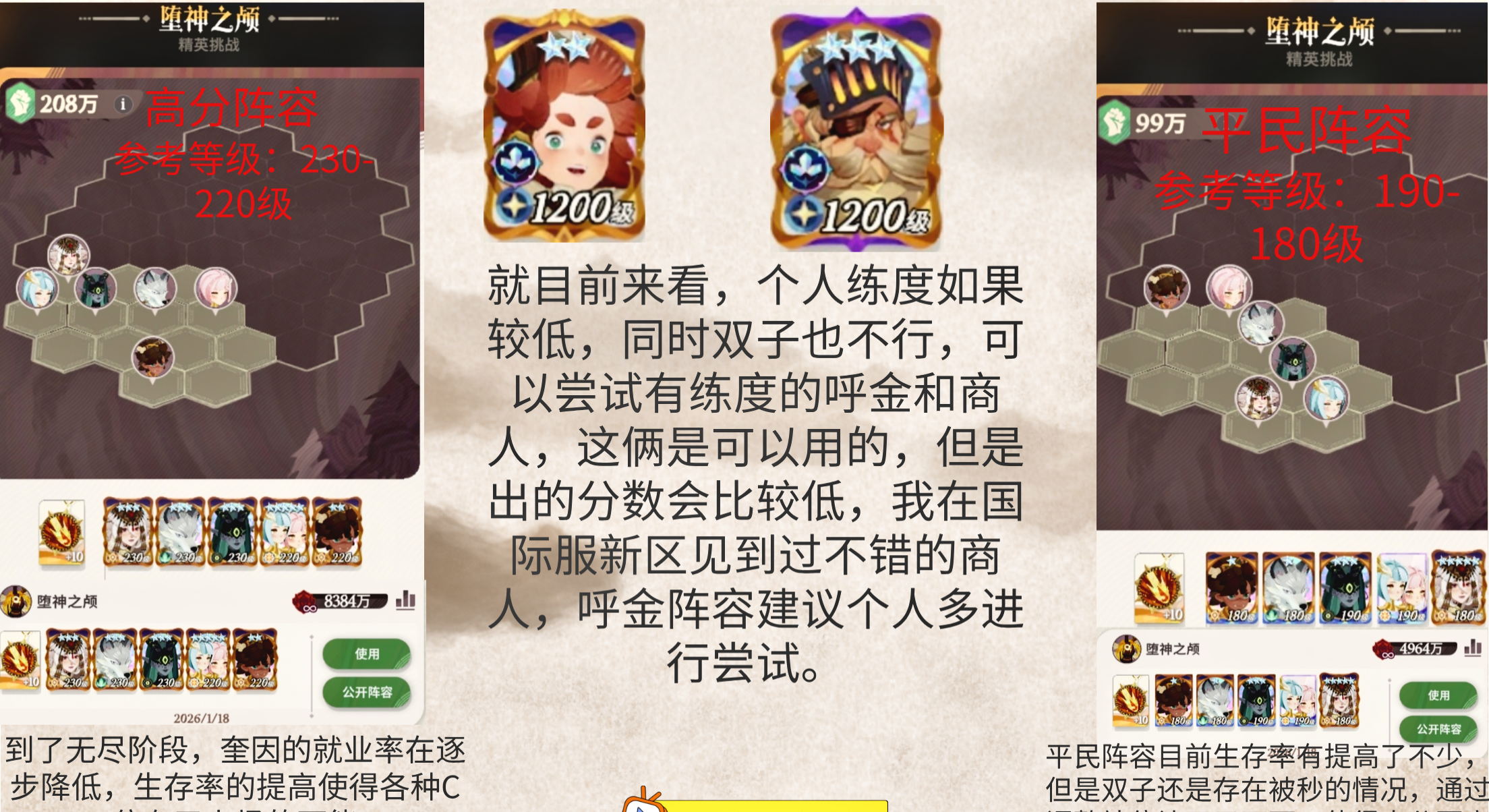 《剑与远征：启程》堕神之颅阵容推荐