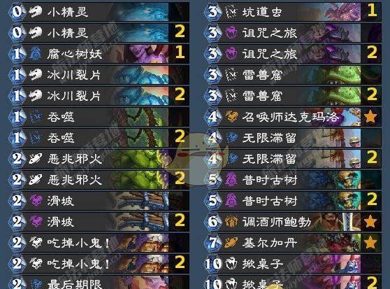 《炉石传说》翡翠梦境版本控制术卡组代码分享