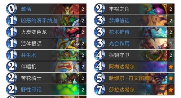 《炉石传说》迷你包首日标准卡组大全分享