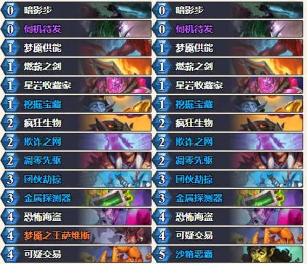 《炉石传说》英雄乱斗角斗场热门卡组分享