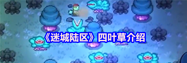《迷城陆区》四叶草介绍