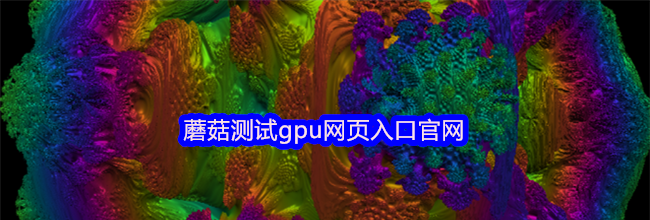 蘑菇测试gpu网页入口官网