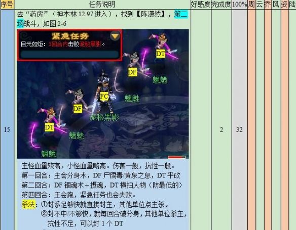 《梦幻西游》悲瑟独弦琴任务攻略