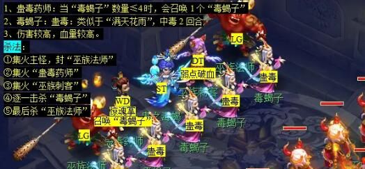 《梦幻西游》后羿陵墓上部副本攻略