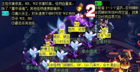 《梦幻西游》剑陵魔影副本打法攻略