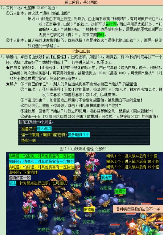 《梦幻西游》七绝山副本打法攻略