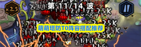 萌萌塔防T0阵容搭配推荐