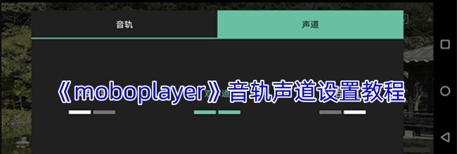 《moboplayer》音轨声道设置教程
