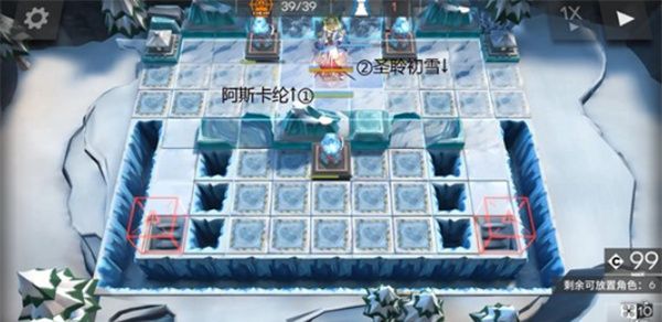 《明日方舟》雪山降临1-8突袭摆完挂机攻略