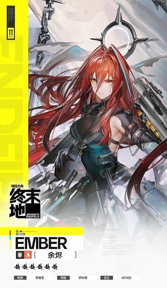 明日方舟终末地初始六星选择推荐