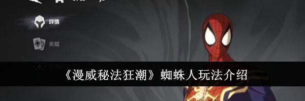 《漫威秘法狂潮》蜘蛛人玩法介绍