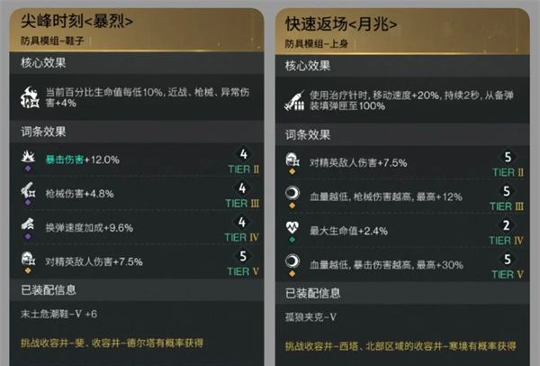 《七日世界》模组词条选择建议
