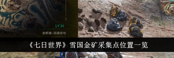 《七日世界》雪国金矿采集点位置一览