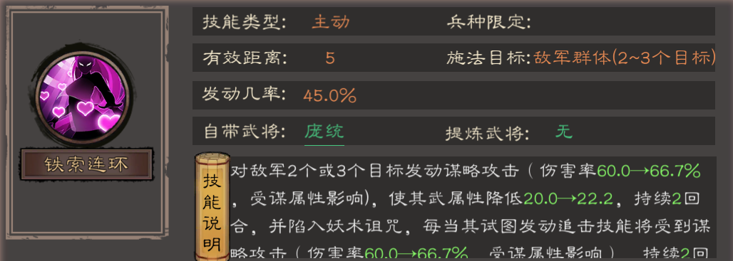 《三国乱世霸王》庞统玩法攻略