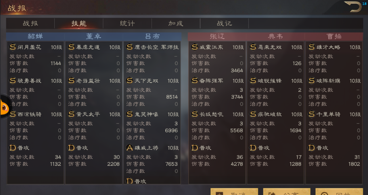 《三国群英传：鸿鹄霸业》实战战报系统介绍
