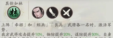 《三国望神州》武将牵招配队思路