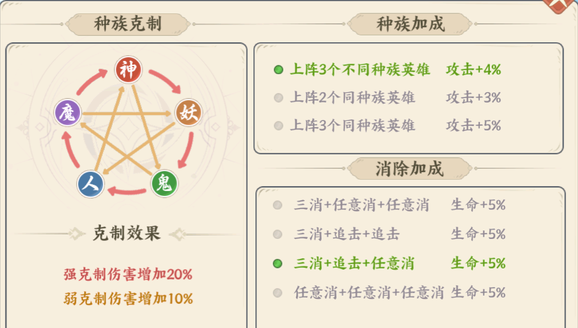 山海幻境三消战斗玩法详解
