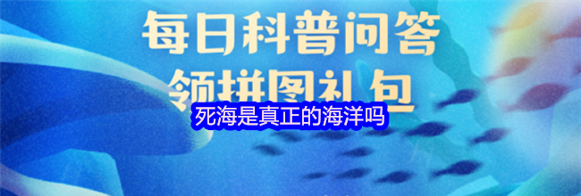 死海是真正的海洋吗