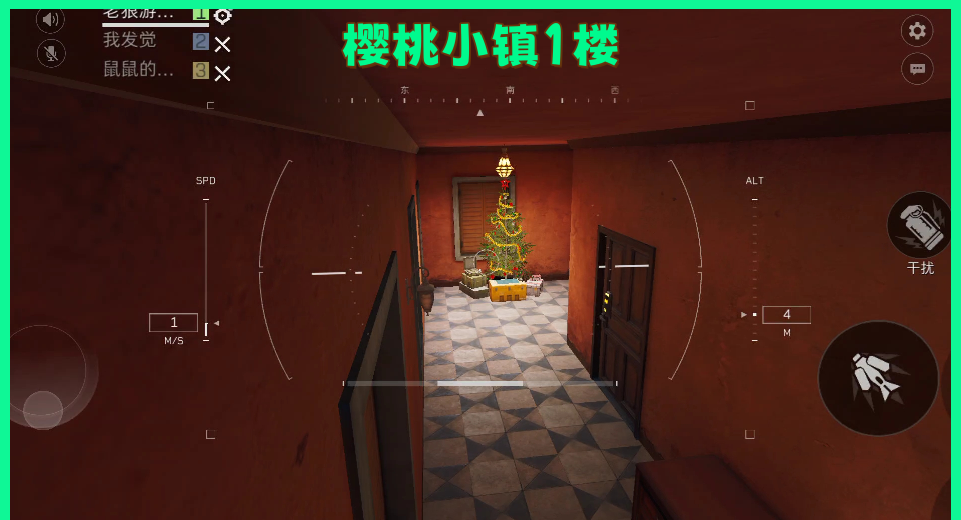 《三角洲行动》巴克什圣诞树点位图