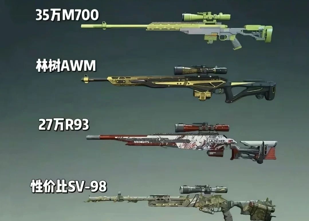 三角洲行动S7赛季狙击枪改枪码及方案推荐
