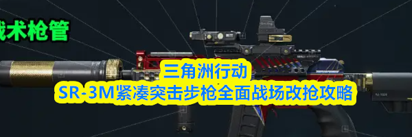 三角洲行动SR-3M紧凑突击步枪全面战场改抢攻略