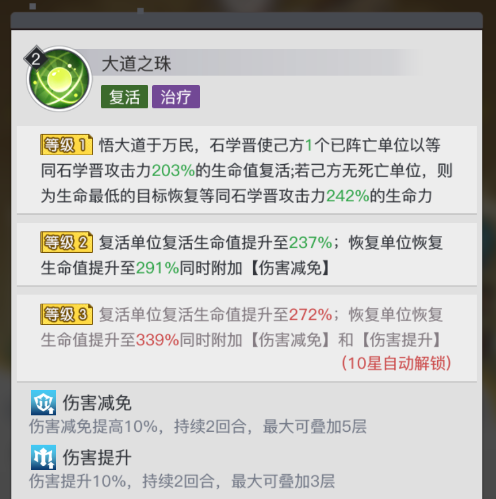 《三千幻世》石学晋角色测评