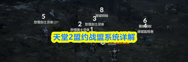 天堂2盟约战盟系统详解