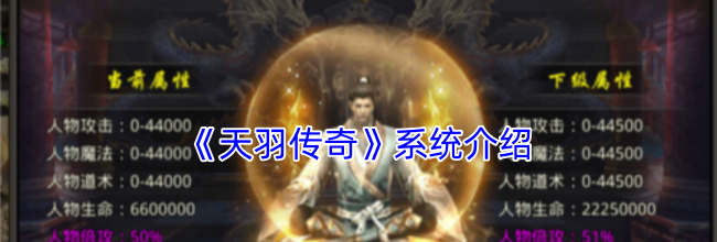 《天羽传奇》系统介绍