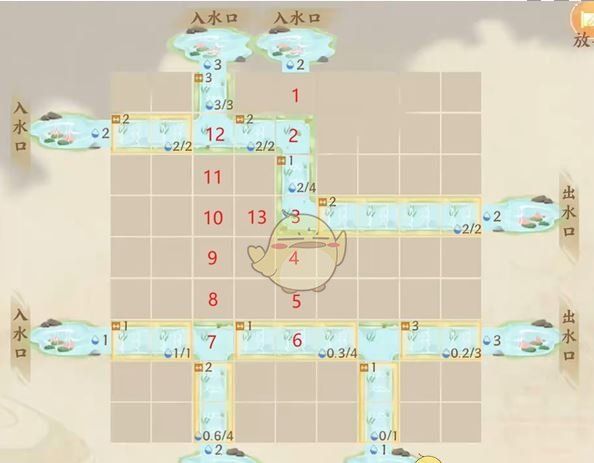 《忘川风华录》水沃西川识水疏流1-6攻略