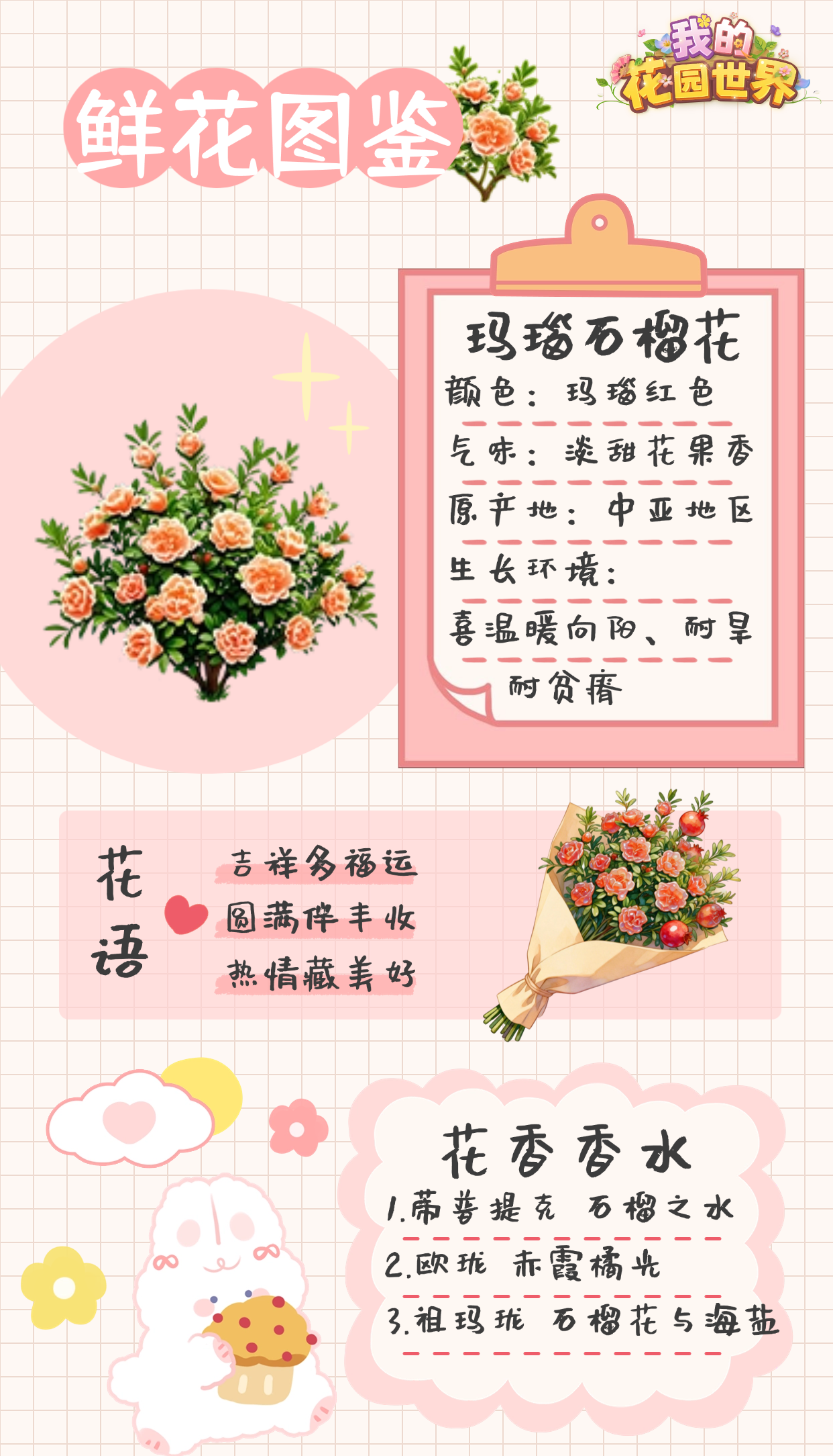 我的花园世界玛瑙石榴花图鉴