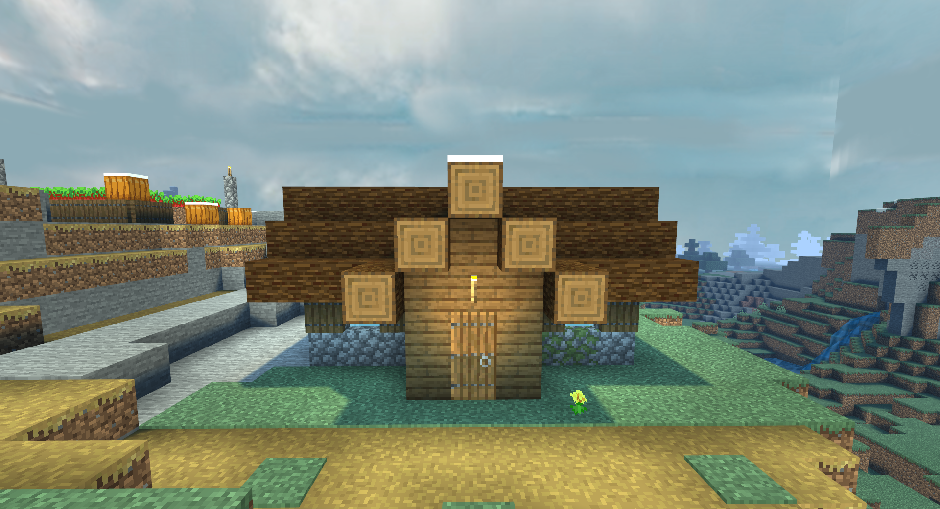 《我的世界：移动版》弹跳平台搭建教程