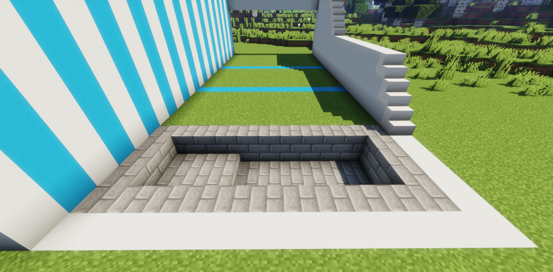 《我的世界：移动版》露天泳池改造方案