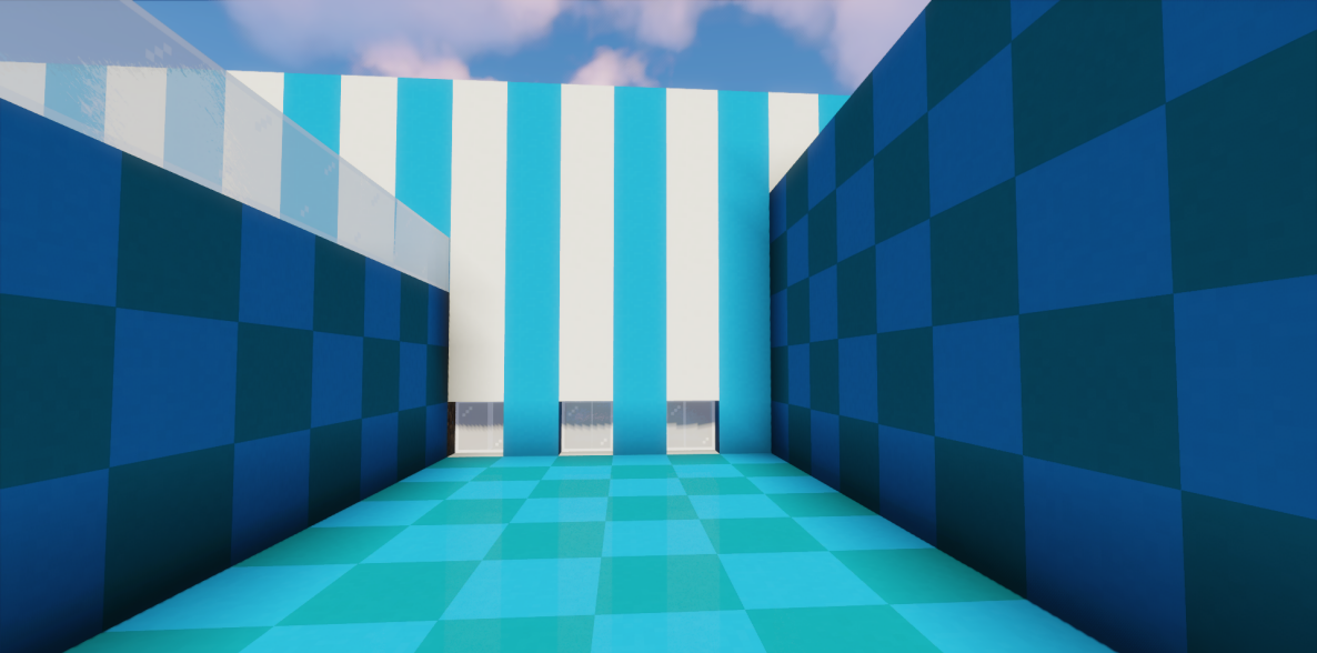 《我的世界：移动版》露天泳池改造方案