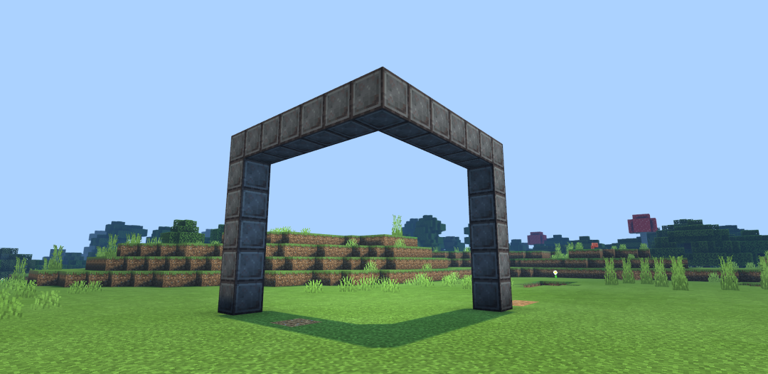 《我的世界：移动版》全自动按钮岩浆门搭建方法