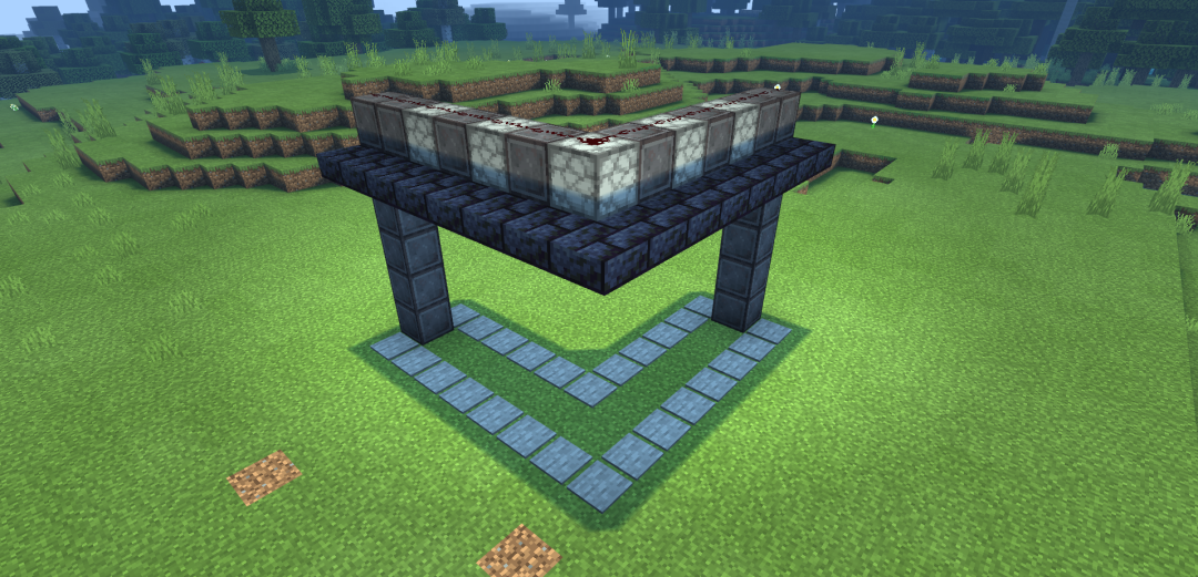 《我的世界：移动版》全自动按钮岩浆门搭建方法