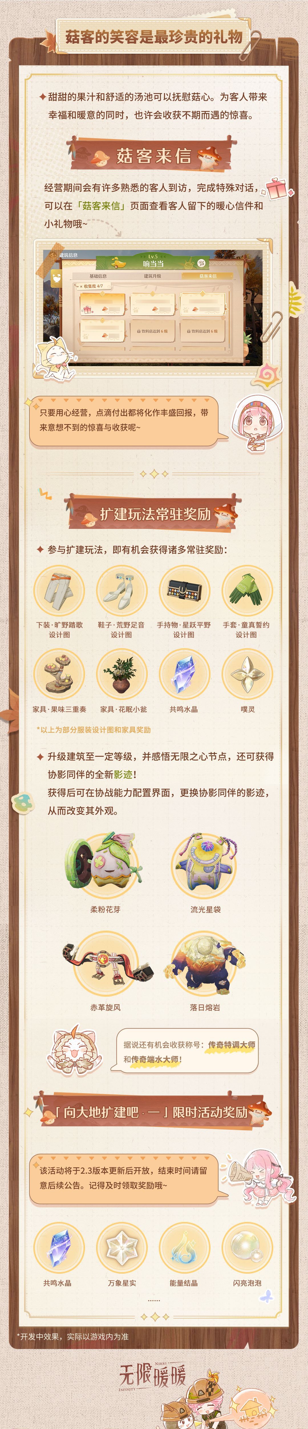 无限暖暖2.3版本予我无冕之心扩建常驻玩法攻略