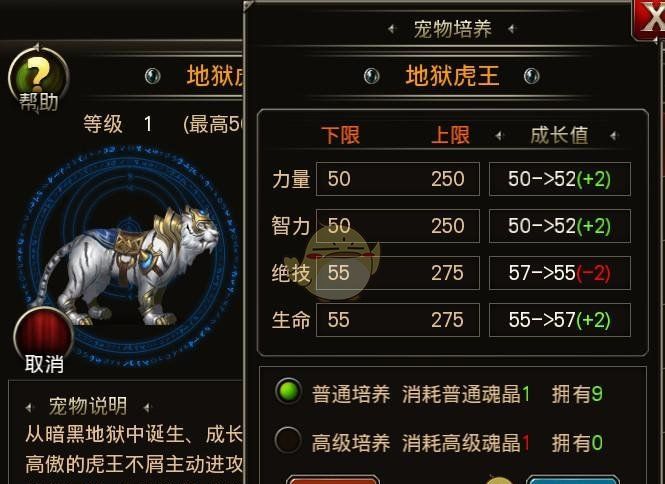 《王者之剑》宠物系统介绍