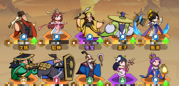 王者之弈谋士开荒阵容搭配推荐