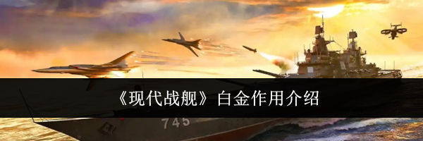 《现代战舰》白金作用介绍